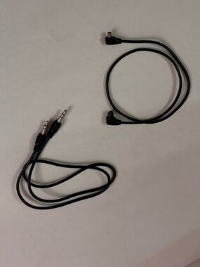 Black 3.5mm Stereo Audio Cables